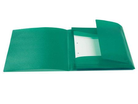HERMA Chemise élastiques, PP, A4, vert foncé translucide