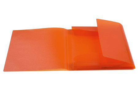 HERMA Chemise à élastiques, PP, A3, orange translucide
