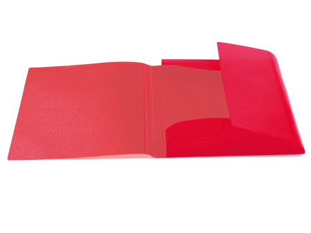 HERMA Chemise à élastiques, PP, A3, rouge translucide