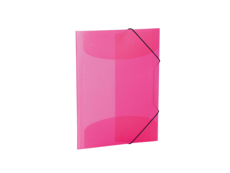 HERMA Chemise à élastiques, PP, A3, rose translucide