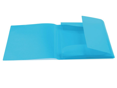 HERMA Chemise à élastiques, PP, A3, bleu clair translucide