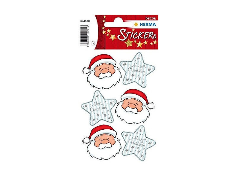 HERMA Sticker de Noël DECOR 'Voeux du Père Noël'