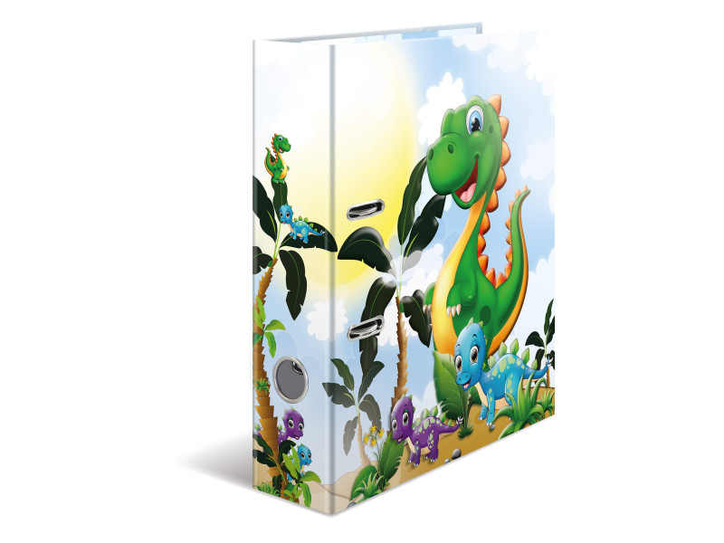 HERMA Classeur à levier à motifs pour maternelle Dinosaures,