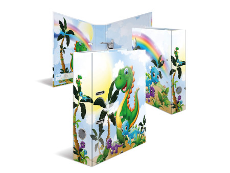 HERMA Classeur à levier à motifs pour maternelle Dinosaures,