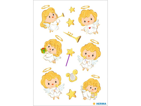 HERMA Stickers de Noël DECOR 'Choeur des anges'