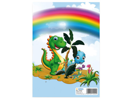 HERMA Album de stickers 'Dinosaures', A5