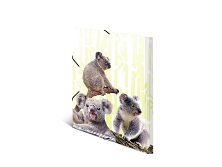 HERMA Chemise à élastiques Animaux exotiques, A4, koalas