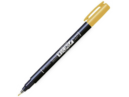 Tombow Stylo de calligraphie Fudenosuke, rose vif