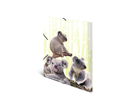 HERMA Chemise à élastiques Animaux exotiques, A3, koalas