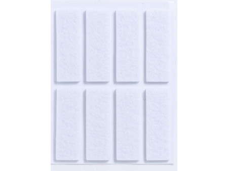 HERMA HOME Patin en feutre, 15 x 45 mm, blanc