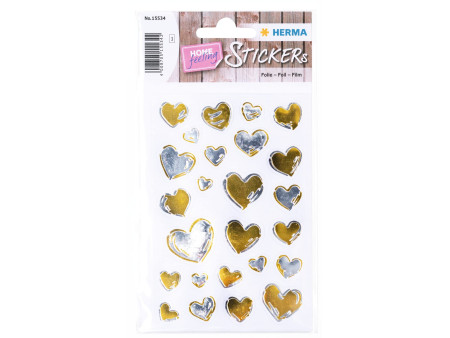 HERMA Autocollant Home feeling 'Coeurs'