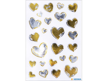 HERMA Autocollant Home feeling 'Coeurs'