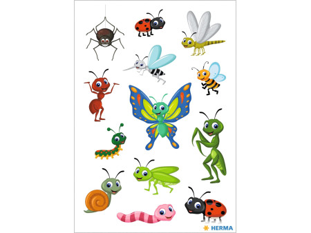 HERMA Autocollants DECOR 'Petits insectes'