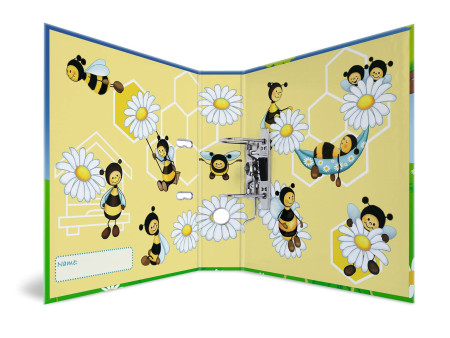 HERMA Classeur à motif pour école maternelle 'Abeilles'