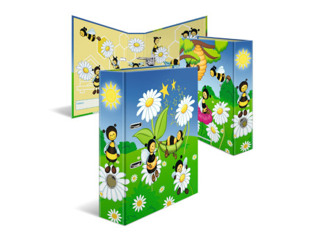 HERMA Classeur à motif pour école maternelle 'Abeilles'
