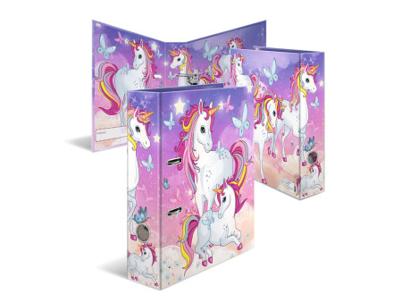 HERMA Classeur à motif 'Licorne', A4, margeur du dos: 70 mm