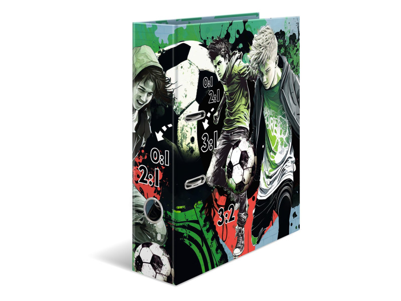 HERMA Classeur à motifs 'Street Soccer', A4, 70 mm