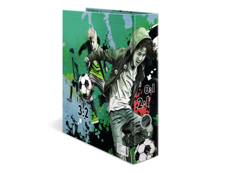 HERMA Classeur à motifs 'Street Soccer', A4, 70 mm