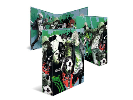 HERMA Classeur à motifs 'Street Soccer', A4, 70 mm