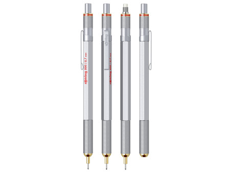 rotring Porte-mines 800, 0,7 mm, argent