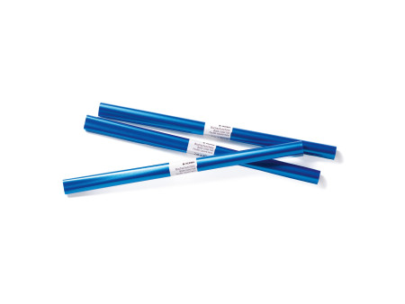 HERMA Film couvre-livres, 400 mm x 2 m, en PP, bleu, non