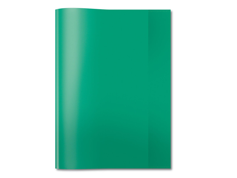 HERMA Protège-cahiers format A4, en PP, vert transparent
