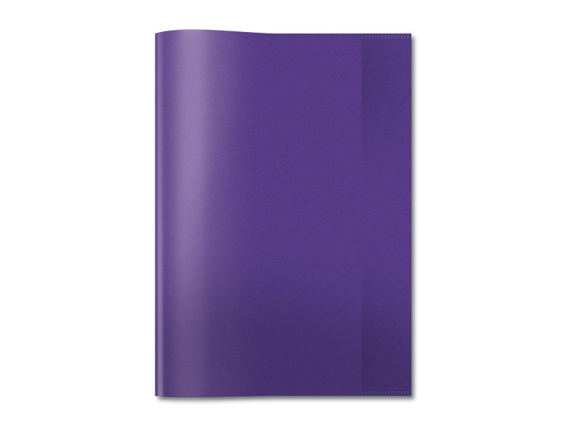 HERMA Protège-cahiers, format A4, en PP, violet transparent
