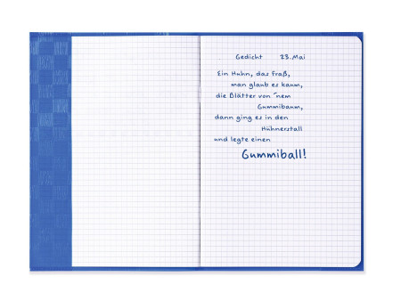 HERMA Protège-cahier, A5, en PP, bleu foncé opaque