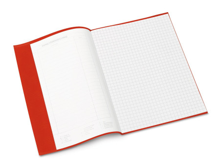 HERMA Protège-cahier, A5, en PP, rouge opaque