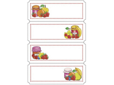 HERMA Étiquette de cuisine Baies diverses, 76 x 35 mm