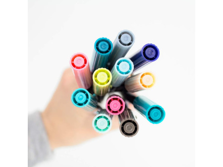 Tombow Feutre double pointe 'ABT DUAL BRUSH PEN', set de 6