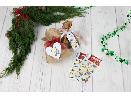 Herma Autocollants de Noël DECOR 'Lettres de Noël', dédicace