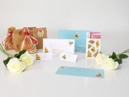 HERMA Sticker DECOR 'Bouquets de roses'