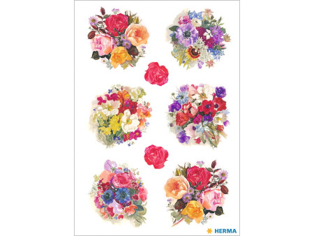 HERMA Autocollants DECOR 'Décoration florale'