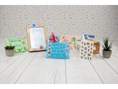 HERMA Autocollants DECOR 'Fleurs dans un panier'