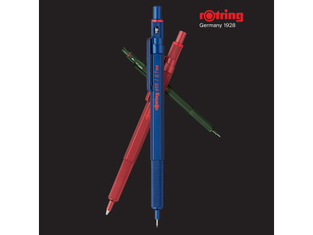 rotring Stylo à bille rétractable 600, noir
