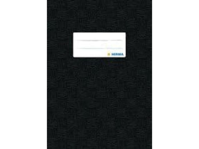 HERMA Protège-cahier, A5, en PP, noir opaque