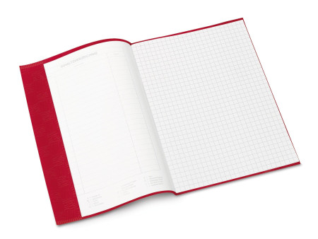 HERMA Protège-cahier, A5, en PP, lie de vin opaque