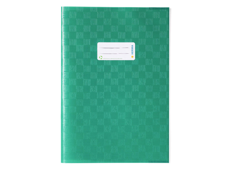 HERMA Protège-cahier, A4, en PP, vert foncé opaque