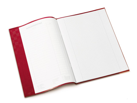 HERMA Protège-cahier, A4, en PP, bordeaux opaque