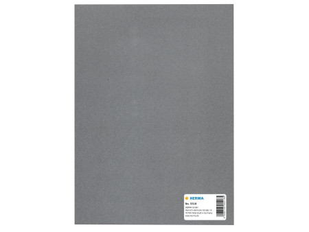 HERMA Protège-cahier, en papier, A5, gris clair
