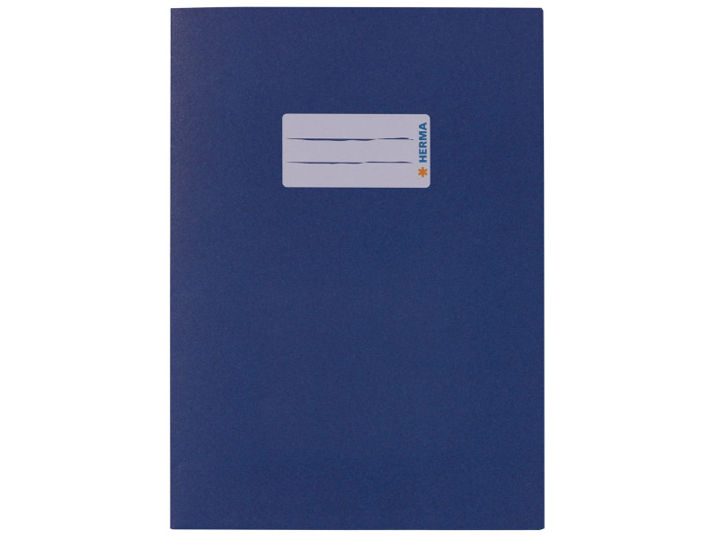 HERMA Protège-cahier, en papier, A5, bleu foncé