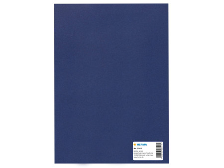 HERMA Protège-cahier, en papier, A5, bleu foncé