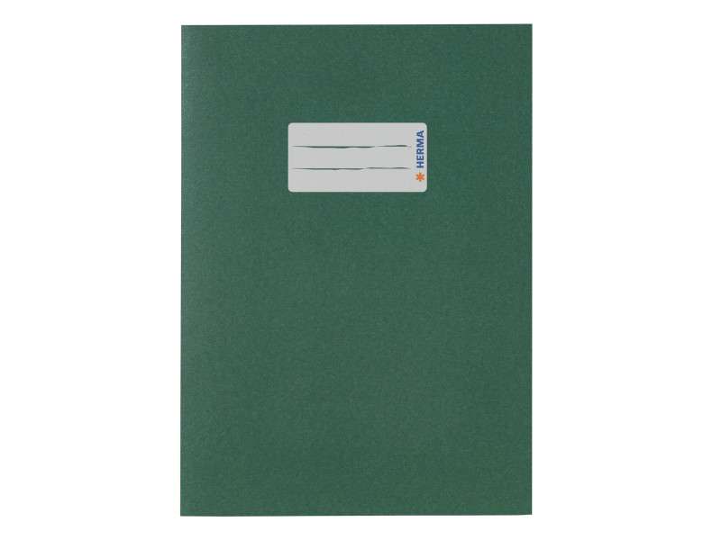 HERMA Protège-cahier, en papier, A5, vert foncé