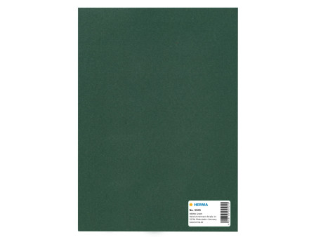 HERMA Protège-cahier, en papier, A5, vert foncé