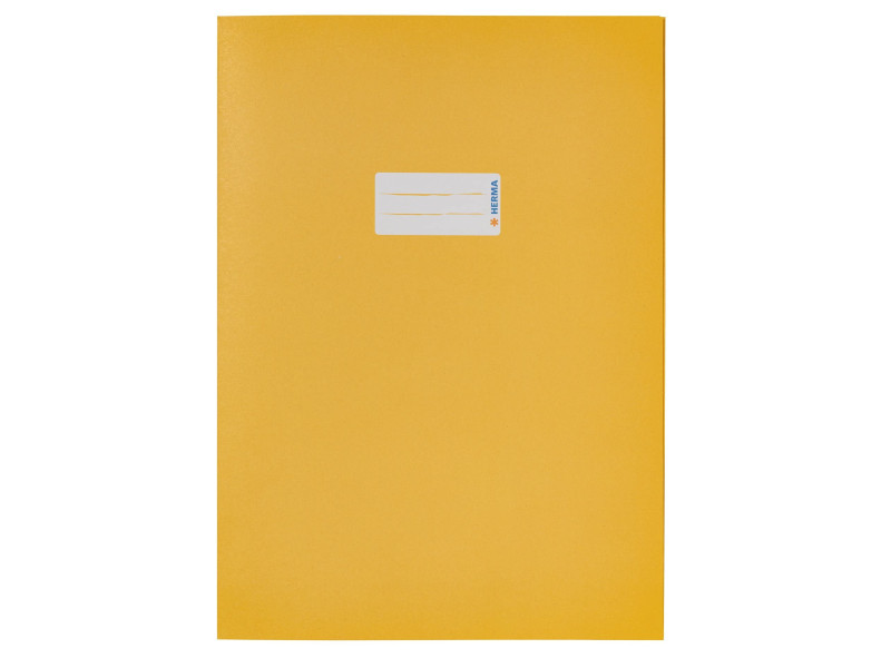 HERMA Protège-cahier, A4, en papier, jaune