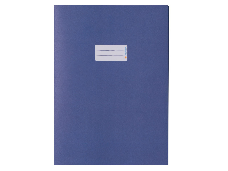 HERMA Protège-cahier, A4, en papier, bleu foncé