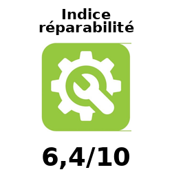 Indice de réparabilité 6,4/10